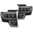 Fari Full Led e DTS Ford F150 MK12 2008-2014 Neri