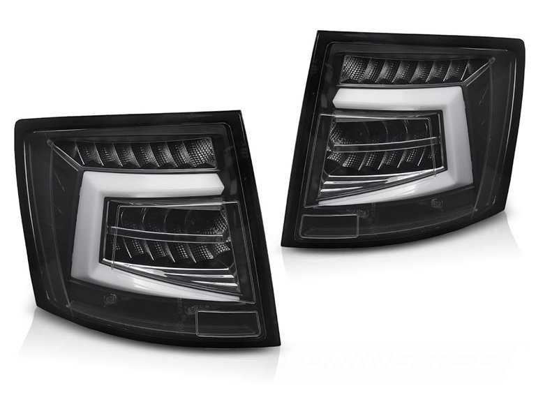 Coppia fari Led Bar e DTS posteriori Skoda Octavia III SW 2016-2020 Neri